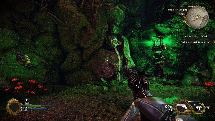 The green shrine will replenish your health - All in a Days Hard Work | Main missions - Main missions - Shadow Warrior 2 Game Guide