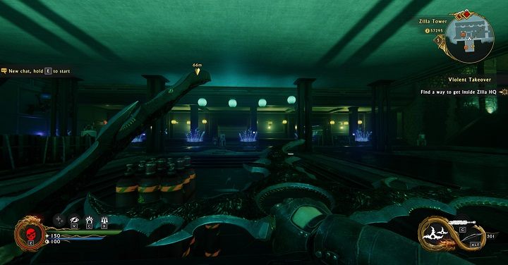 The objective is to find a way to enter Zillas headquarters - Violent Takeover | Main missions - Main missions - Shadow Warrior 2 Game Guide