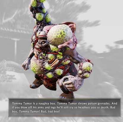 Tumor - Bestiary - The basics - Shadow Warrior 2 Game Guide