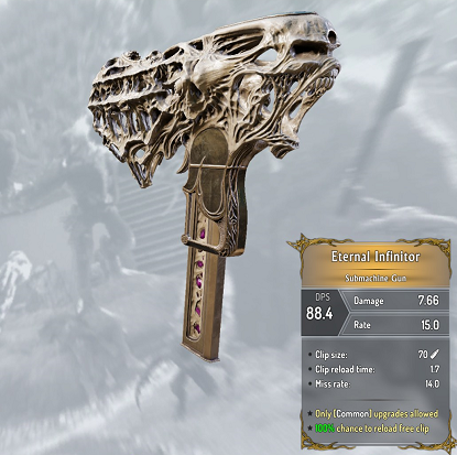 Eternal Infinitor - Weapons and equipment (1) - Character development - Shadow Warrior 2 Game Guide