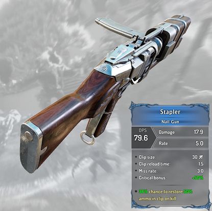 Stapler - Weapos and equipment (2) - Character development - Shadow Warrior 2 Game Guide