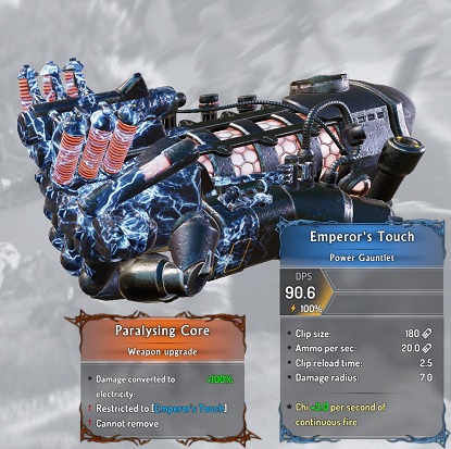 Emperors Touch - Weapos and equipment (2) - Character development - Shadow Warrior 2 Game Guide