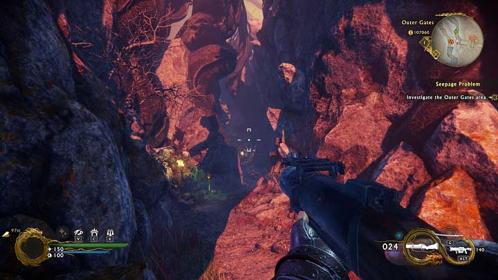 These cliffs are quite tall - Seepage Problem | Main missions - Main missions - Shadow Warrior 2 Game Guide