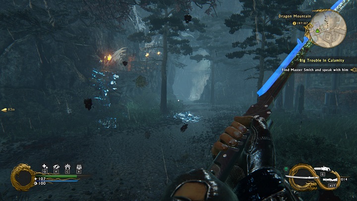 Pay attention to the torches - Big Trouble in Calamity | Main missions - Main missions - Shadow Warrior 2 Game Guide