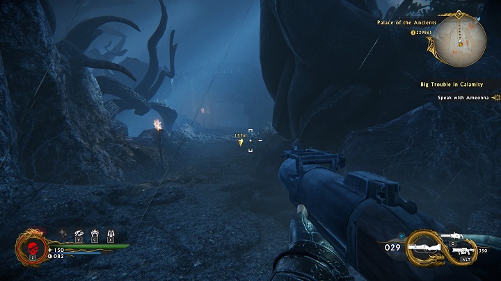 There is a mysterious location ahead - Big Trouble in Calamity | Main missions - Main missions - Shadow Warrior 2 Game Guide