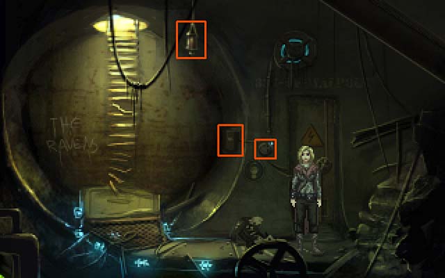 Go back to the first room, and look at the plate which is on the metal box hanging on the wall (on the left side of the door) - Switch on the reactor - Prologue - Shardlight - Game Guide and Walkthrough
