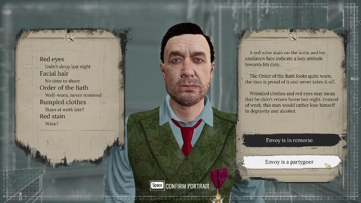 After a short conversation, you need to take a closer look at him - Sherlock Holmes Chapter One: Short Temper - trophy, how to get? - Trophy Guide - Sherlock Holmes Chapter One Guide