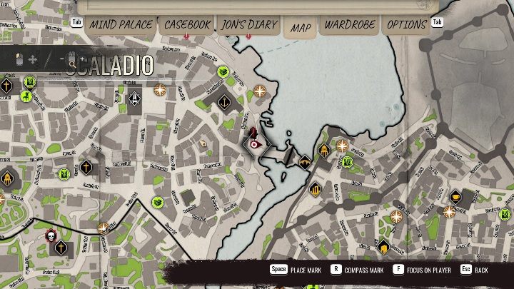 Region: North-eastern part of Scaladio - Sherlock Holmes Chapter One: Treasures - list of all - Secrets & Collectibles - Sherlock Holmes Chapter One Guide