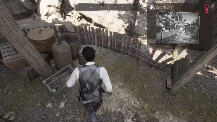 Exact location You'll find this treasure at the end of the depot - Sherlock Holmes Chapter One: Treasures - list of all - Secrets & Collectibles - Sherlock Holmes Chapter One Guide