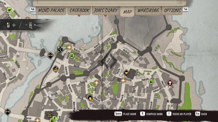 Region: Northern part of Old City - Sherlock Holmes Chapter One: Treasures - list of all - Secrets & Collectibles - Sherlock Holmes Chapter One Guide
