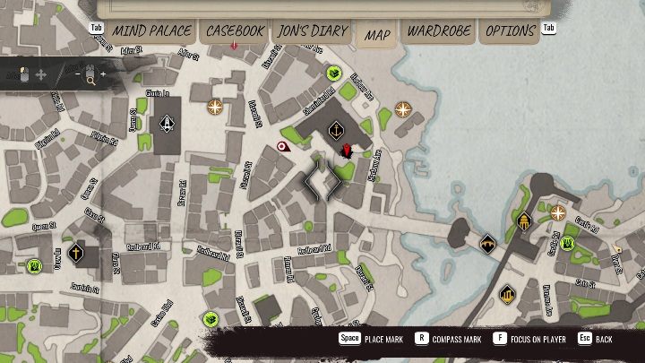 Region: North-eastern part of Scaladio - Sherlock Holmes Chapter One: Treasure Island, Stage 1 - walkthrough, solution - Cordon Tales - Sherlock Holmes Chapter One Guide