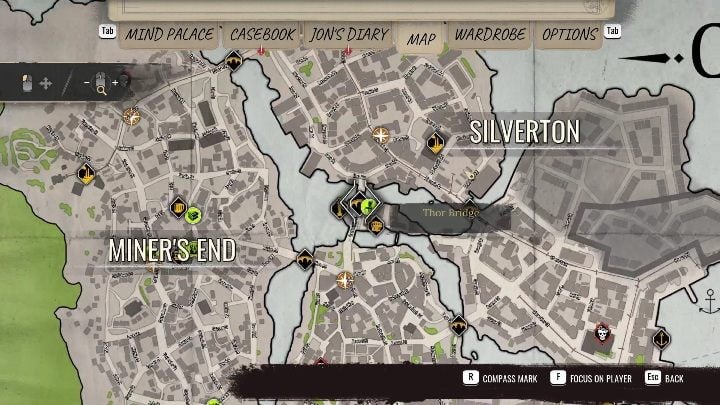 1 - Sherlock Holmes Chapter One: Treasure Island, Stage 2 - walkthrough, solution - Cordon Tales - Sherlock Holmes Chapter One Guide
