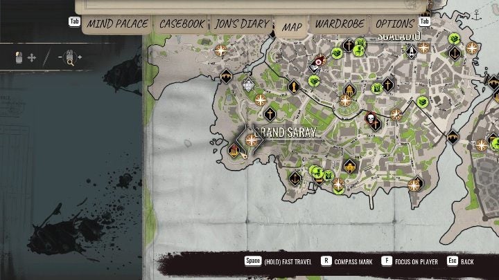 Time to visit the ruins - Sherlock Holmes Chapter One Other Cases - Blindsided - walkthrough, solution - Other matters - Sherlock Holmes Chapter One Guide