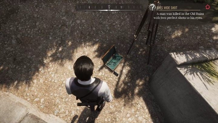 3 marks the empty gun box - Sherlock Holmes Chapter One Other Cases - Blindsided - walkthrough, solution - Other matters - Sherlock Holmes Chapter One Guide