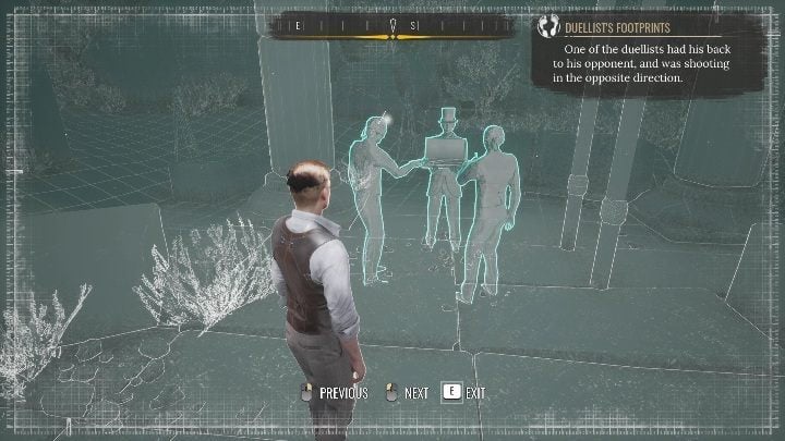 The next scene involves three men - Sherlock Holmes Chapter One Other Cases - Blindsided - walkthrough, solution - Other matters - Sherlock Holmes Chapter One Guide