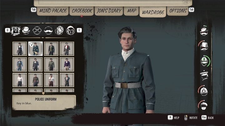 You'll need a police officer outfit before venturing to the victim's house - Sherlock Holmes Chapter One Other Cases - Blindsided - walkthrough, solution - Other matters - Sherlock Holmes Chapter One Guide