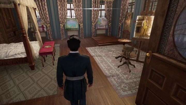 Make your way to the woman's room - Sherlock Holmes Chapter One Other Cases - Blindsided - walkthrough, solution - Other matters - Sherlock Holmes Chapter One Guide