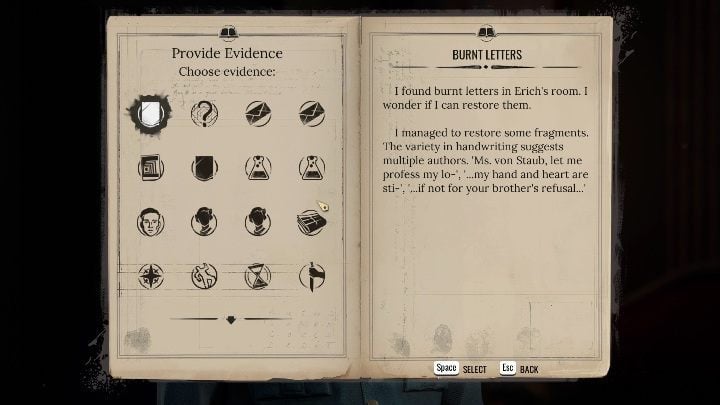 After obtaining all the evidence and examining the item, go downstairs and talk to the deceased's sister again - Sherlock Holmes Chapter One Other Cases - Blindsided - walkthrough, solution - Other matters - Sherlock Holmes Chapter One Guide