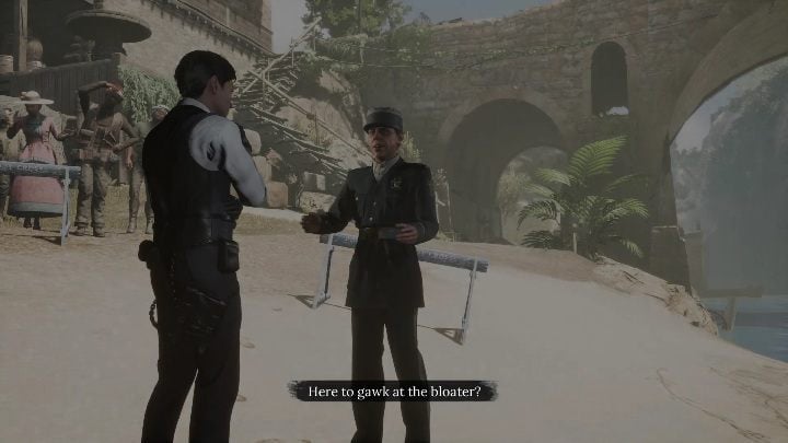 Once you reach the beach, talk to the police officer on scene - Sherlock Holmes Chapter One Other Cases: Siren Song - walkthrough, solution - Other matters - Sherlock Holmes Chapter One Guide