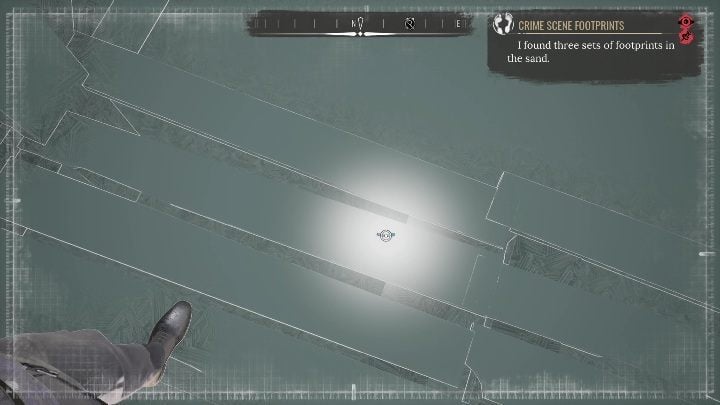 There is a cigarette butt lying on the ground of the jetty - Sherlock Holmes Chapter One Other Cases: Siren Song - walkthrough, solution - Other matters - Sherlock Holmes Chapter One Guide