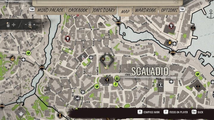 The second victim is in the park - Sherlock Holmes Chapter One Other Cases: Siren Song - walkthrough, solution - Other matters - Sherlock Holmes Chapter One Guide