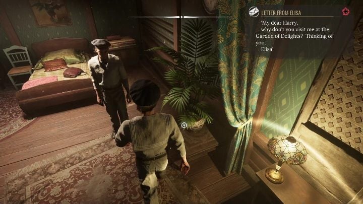 The wine can be emptied into the flower pot, so that it won't pose a danger to civilians - Sherlock Holmes Chapter One Other Cases: Siren Song - walkthrough, solution - Other matters - Sherlock Holmes Chapter One Guide