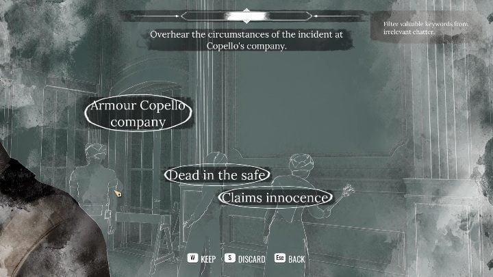 Your task is to eavesdrop on the conversation of two women - Sherlock Holmes Chapter One: Iron Coffin - walkthrough, Other Cases - Other matters - Sherlock Holmes Chapter One Guide
