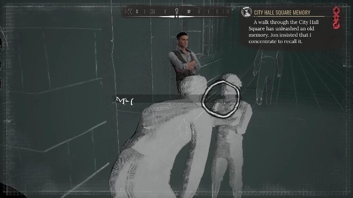 Behind the building, you will need to listen to what Mycroft had to say to complete the mission - Sherlock Holmes Chapter One: Silence Is Golden - walkthrough - Cordon Tales - Sherlock Holmes Chapter One Guide