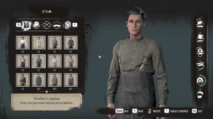 Start by buying/renting new clothes - Sherlock Holmes Chapter One: Gilded Cage, getting a job - walkthrough - A Gilded Cage - Sherlock Holmes Chapter One Guide