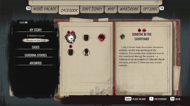 2 - Sherlock Holmes Chapter One: Ghosts of the Past, seance room - walkthrough - Ghosts of the past - Sherlock Holmes Chapter One Guide