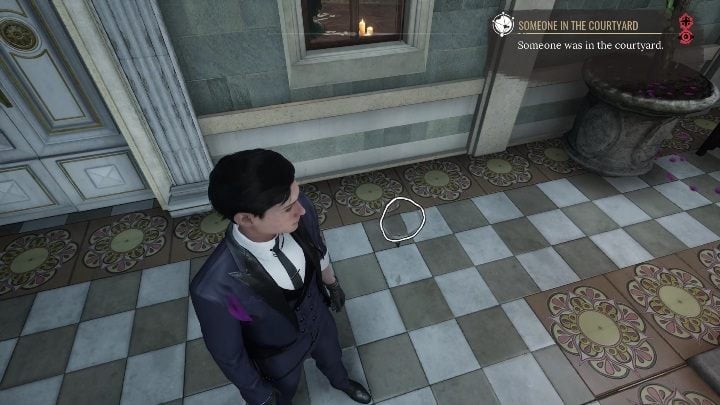 Go out the back door and stand by the window - Sherlock Holmes Chapter One: Ghosts of the Past, seance room - walkthrough - Ghosts of the past - Sherlock Holmes Chapter One Guide