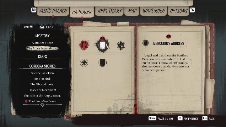 1 - Sherlock Holmes Chapter One: The Muse from Abroad, the painters apartment - walkthrough - The Muse From Abroad - Sherlock Holmes Chapter One Guide