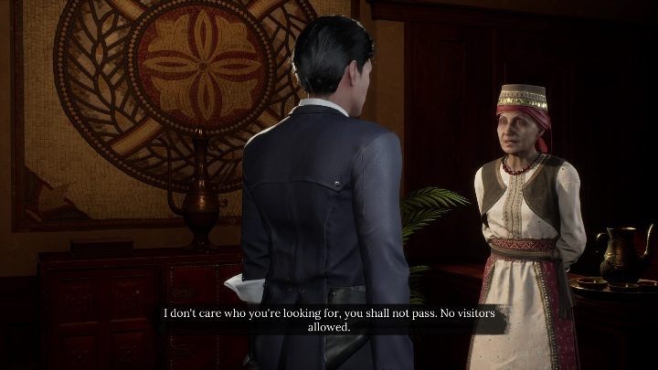 There, you will meet the owner of the apartment, who rents a room to the artist - Sherlock Holmes Chapter One: The Muse from Abroad, the painters apartment - walkthrough - The Muse From Abroad - Sherlock Holmes Chapter One Guide