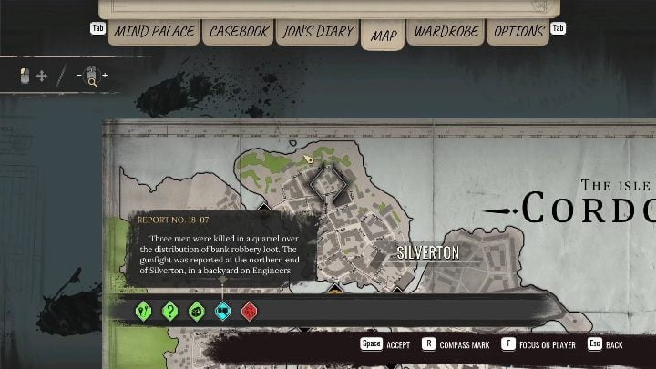 1 - Sherlock Holmes Chapter One: Splitting the Loot - walkthrough - Police cases - Sherlock Holmes Chapter One Guide