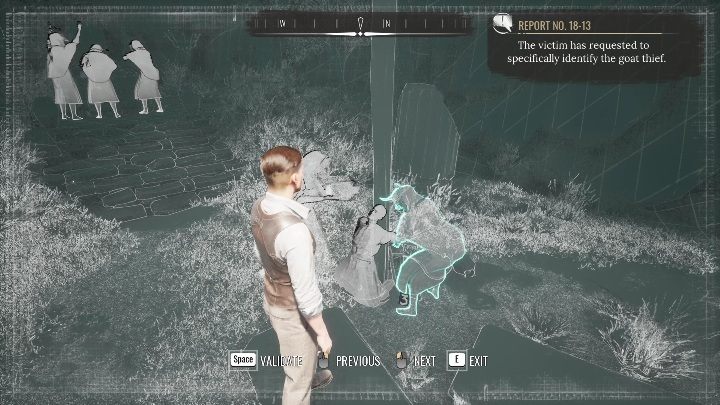 5th place: At the pillar, the women were giving the man wine - choose a woman with a bull mask - Sherlock Holmes Chapter One: The Scapegoat - walkthrough - Police cases - Sherlock Holmes Chapter One Guide