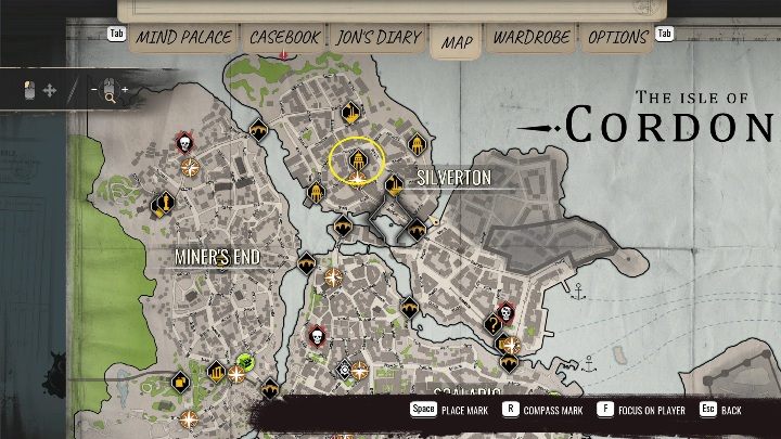 1 - Sherlock Holmes Chapter One: Eel Hunting Mycrofts Case - walkthrough, solution - Mycroft Cases - Sherlock Holmes Chapter One Guide