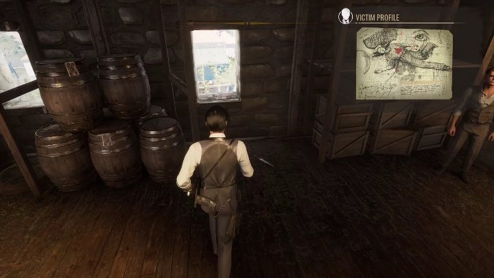 After examining the knife, look at the windowsill - there are more traces of blood there - Sherlock Holmes Chapter One: Love, Death, and Cordona - walkthrough, solution - Mycroft Cases - Sherlock Holmes Chapter One Guide