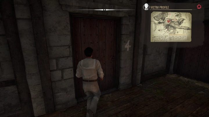 Go to Room 4, which belonged to the deceased - Sherlock Holmes Chapter One: Love, Death, and Cordona - walkthrough, solution - Mycroft Cases - Sherlock Holmes Chapter One Guide