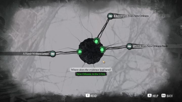 Once you've examined Director Gygax's body, enter the Mind Palace and choose the following answers to the question (Where does the evidence lead next - Sherlock Holmes The Awakened: Hells Door - Sherlock Holmes The Awakened: Chapter 3 - Edelweiss Institute - Sherlock Holmes The Awakened Walkthrough