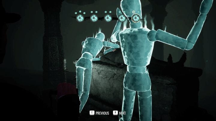 Set up a scene at the altar with a person cutting the throat of a man lying down - Sherlock Holmes The Awakened: Warehouses underground - Sherlock Holmes The Awakened: Chapter 2 - Port of London - Sherlock Holmes The Awakened Walkthrough