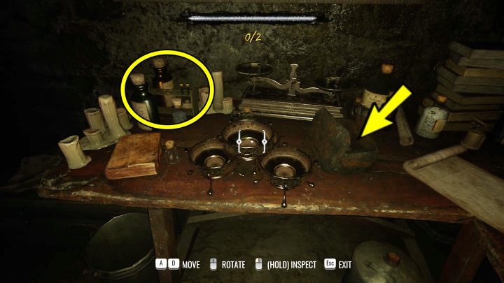 On the second table examine - Sherlock Holmes The Awakened: Warehouses underground - Sherlock Holmes The Awakened: Chapter 2 - Port of London - Sherlock Holmes The Awakened Walkthrough