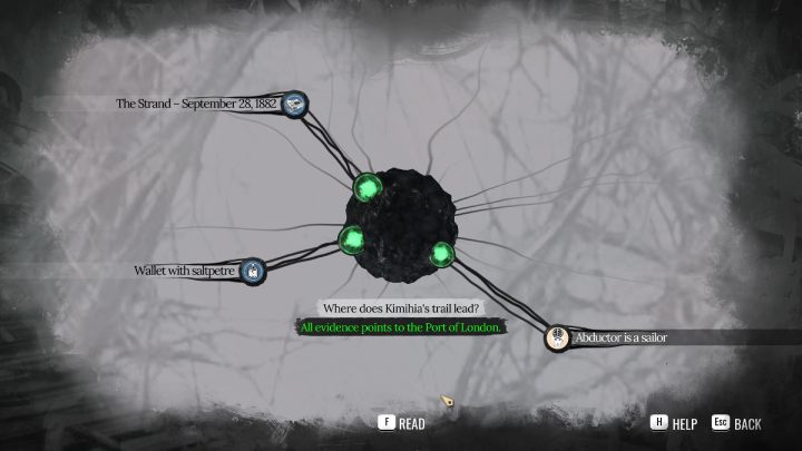 Clues to answer the question Where does Kimihia' - Sherlock Holmes The Awakened: Chapter 1, Stenwicks Manor - Sherlock Holmes The Awakened: Chapter 1 - Baker Street - Sherlock Holmes The Awakened Walkthrough