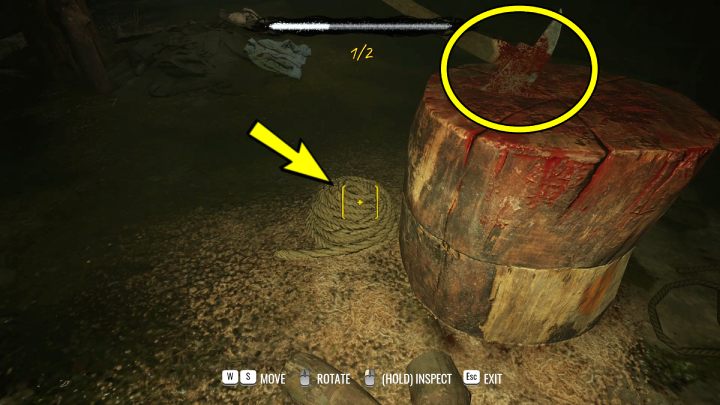 Approach the axe and examine - Sherlock Holmes The Awakened: The Swamp - Sherlock Holmes The Awakened: Chapter 6 - Wetlands - Sherlock Holmes The Awakened Walkthrough