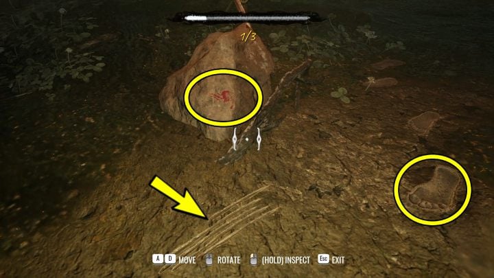 At the footprints near the stone check out - Sherlock Holmes The Awakened: The Swamp - Sherlock Holmes The Awakened: Chapter 6 - Wetlands - Sherlock Holmes The Awakened Walkthrough