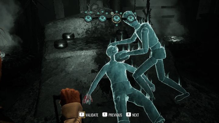 Approach the altar and set the scene with a person dousing Arneson with blood - Sherlock Holmes The Awakened: The Swamp - Sherlock Holmes The Awakened: Chapter 6 - Wetlands - Sherlock Holmes The Awakened Walkthrough