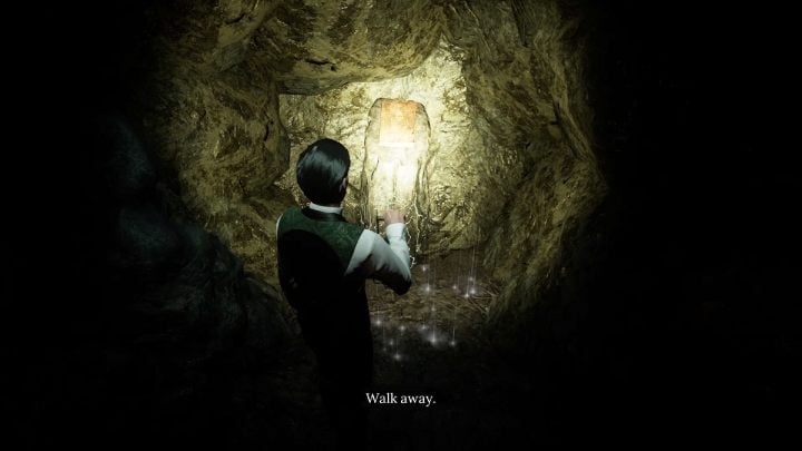 After entering the cave, follow the narrow corridor until you reach 3 diverting passages - Sherlock Holmes The Awakened: The Cave - Sherlock Holmes The Awakened: Chapter 6 - Wetlands - Sherlock Holmes The Awakened Walkthrough