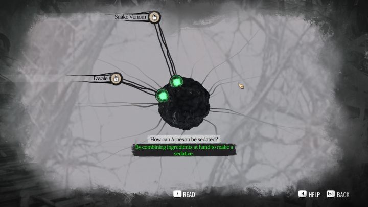 Enter the Mind Palace and with the question How can Arneson be sedated - Sherlock Holmes The Awakened: The Cave - Sherlock Holmes The Awakened: Chapter 6 - Wetlands - Sherlock Holmes The Awakened Walkthrough