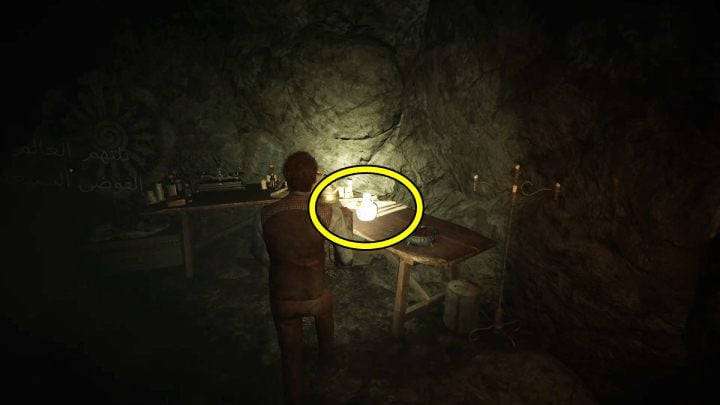 Take these 2 ingredients from the tables near the altar and then interact with Arneson - Sherlock Holmes The Awakened: The Cave - Sherlock Holmes The Awakened: Chapter 6 - Wetlands - Sherlock Holmes The Awakened Walkthrough