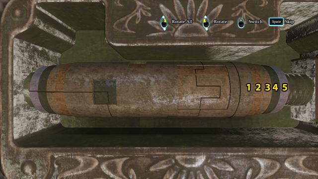 Switch to nr 5 and match the short horizontal line with the rest of them on nr 1, 2, 3 and 4 - Sherlock Holmes Crimes and Punishments: Examine the rail switch and the Mines - Sherlock Holmes Crimes and Punishments: Riddle On The Rails - Sherlock Holmes: Crimes and Punishments Game Guide