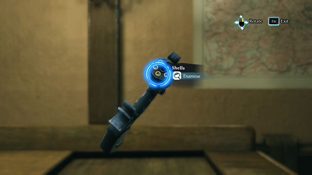 The Shells in Leightons gun. - Sherlock Holmes Crimes and Punishments: Interrogate Leighton and examine his belongings at Scotland Yard - Sherlock Holmes Crimes and Punishments: A Half Moon Walk - Sherlock Holmes: Crimes and Punishments Game Guide